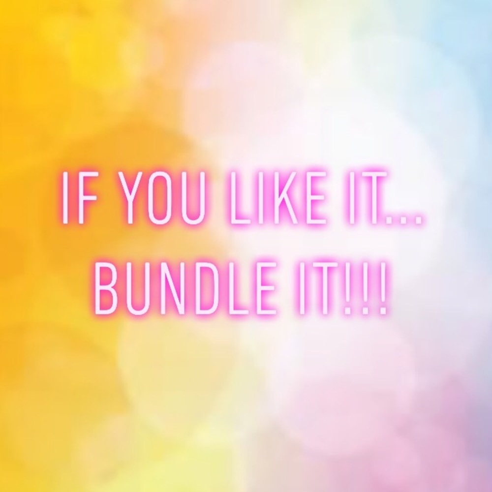 Comment and we can make a deal!!